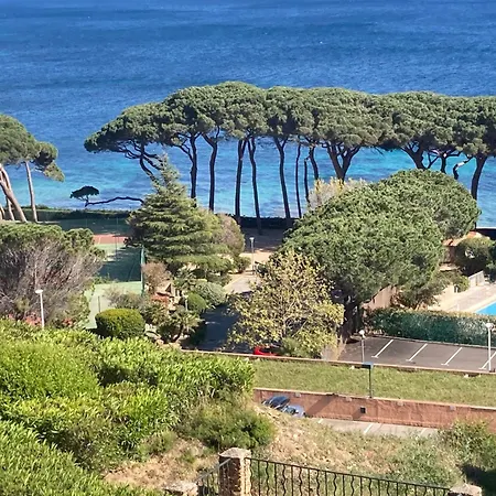 公寓 Vue Mer, Acces Prive Plage, Piscine 圣马克西姆